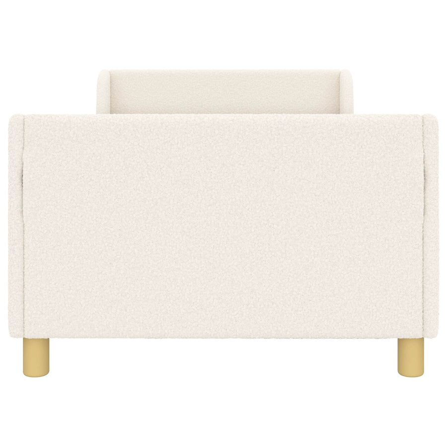 Bedframe voor kinderen met hoofdbord Crème 80 x 200 cm