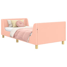 Bedframe voor kinderen met hoofdbord Roze 80 x 200 cm