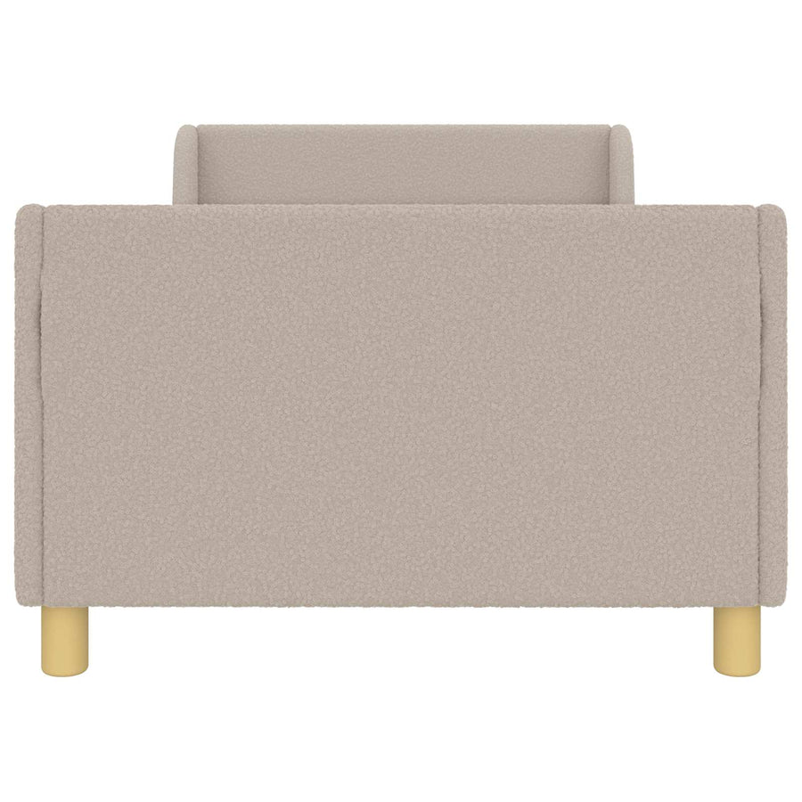 Bedframe voor kinderen met hoofdbord Lichtgrijs 80 x 200 cm