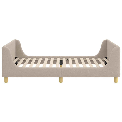 Bedframe voor kinderen met hoofdbord Lichtgrijs 80 x 200 cm