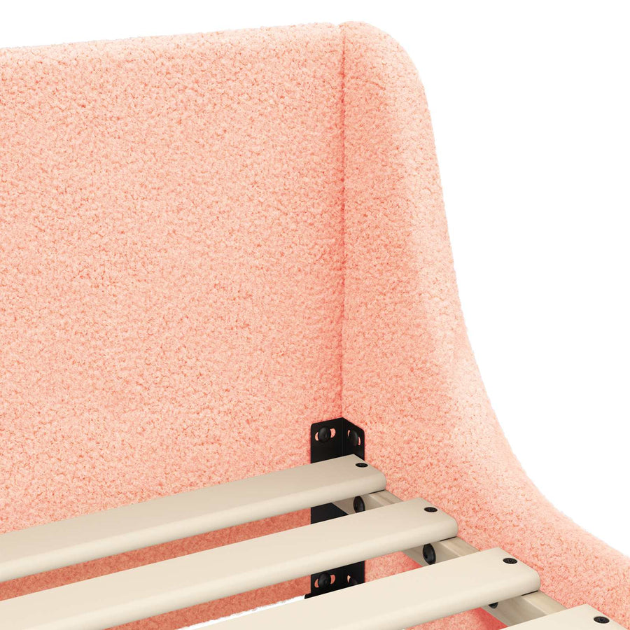 Bedframe voor kinderen met hoofdbord Roze 90 x 200 cm