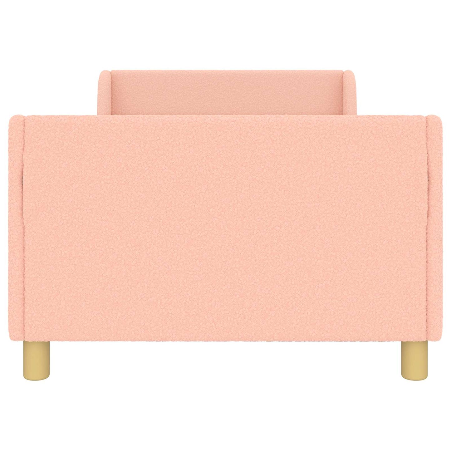 Bedframe voor kinderen met hoofdbord Roze 90 x 200 cm
