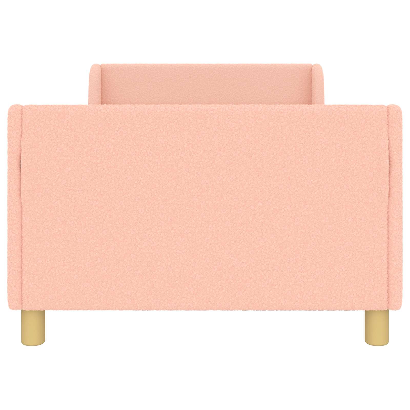 Bedframe voor kinderen met hoofdbord Roze 90 x 200 cm