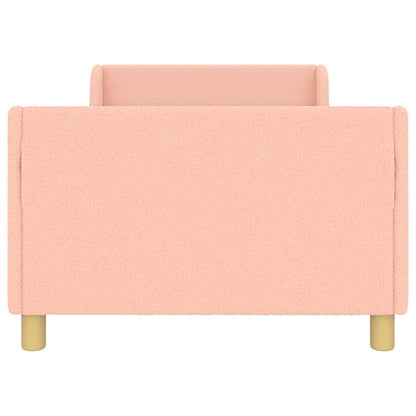 Bedframe voor kinderen met hoofdbord Roze 90 x 200 cm