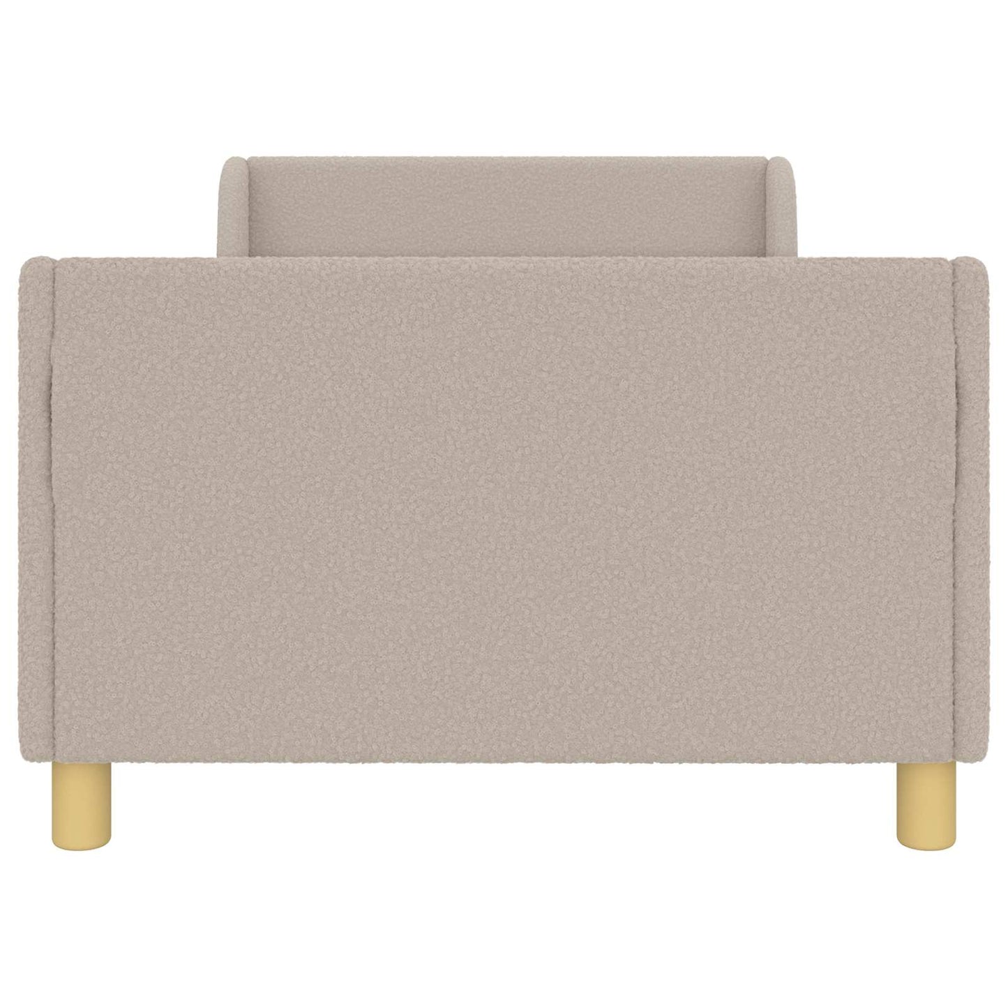 Bedframe voor kinderen met hoofdbord Lichtgrijs 90 x 200 cm