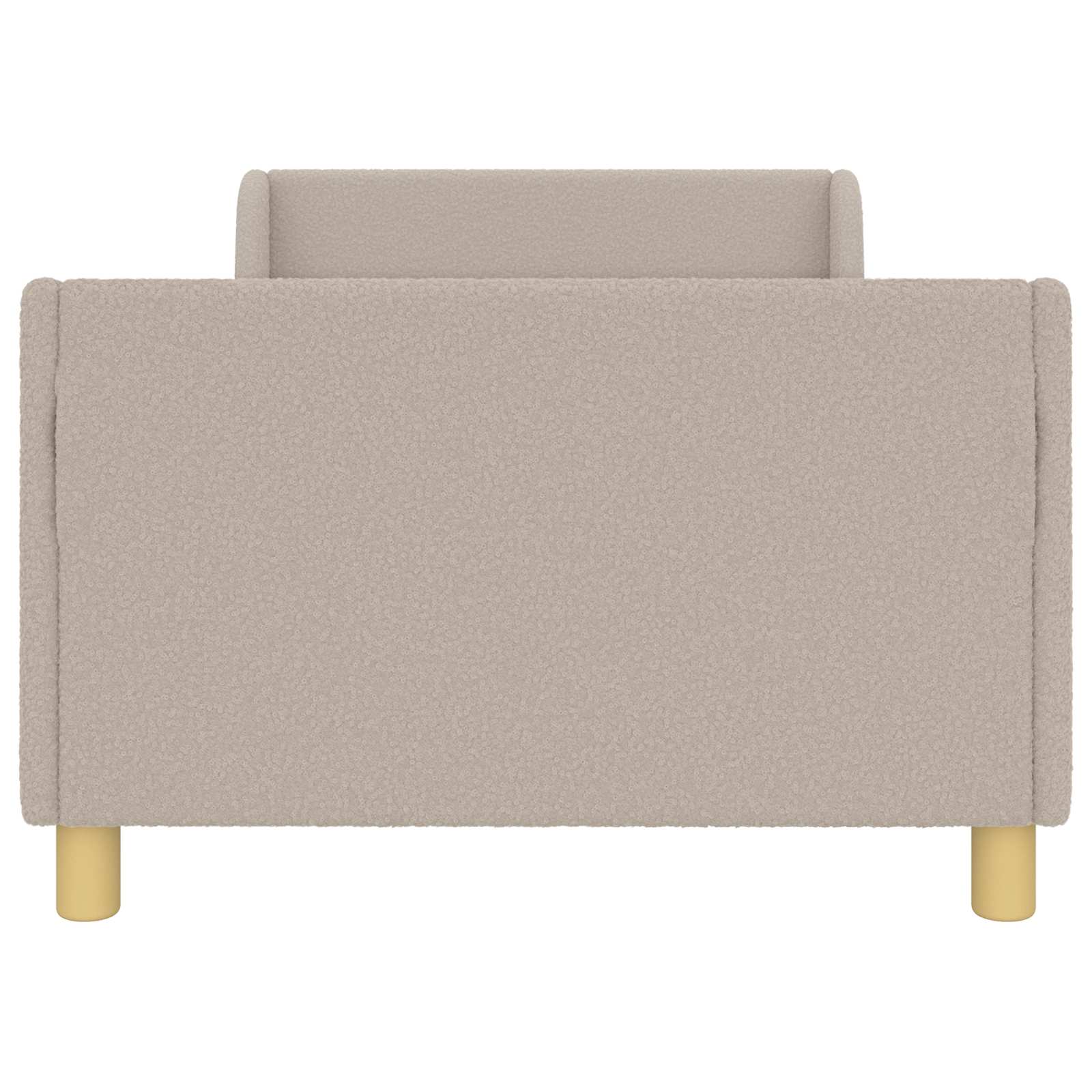 Bedframe voor kinderen met hoofdbord Lichtgrijs 90 x 200 cm