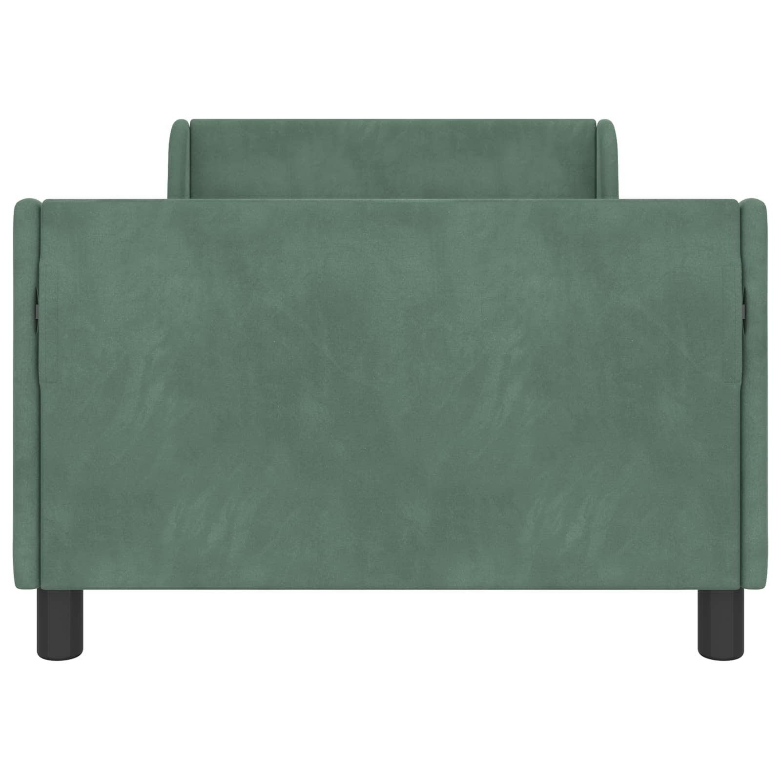 Bedframe voor kinderen met hoofdbord Zeegroen 90 x 200 cm