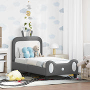 Peuterbed 70x140 cm lichtgrijs PU