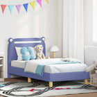 Kinderbedframe 80x160 cm jeans blauw