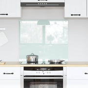 Keukenachterwand 70x60 cm gehard glas wit