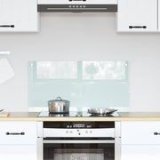 Keukenachterwand 80x40 cm gehard glas wit