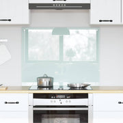 Keukenachterwand 80x60 cm gehard glas wit