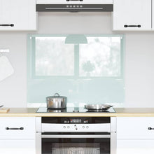 Keuken Achterwand Wit 80 x 60 x 0.8 cm gehard glas