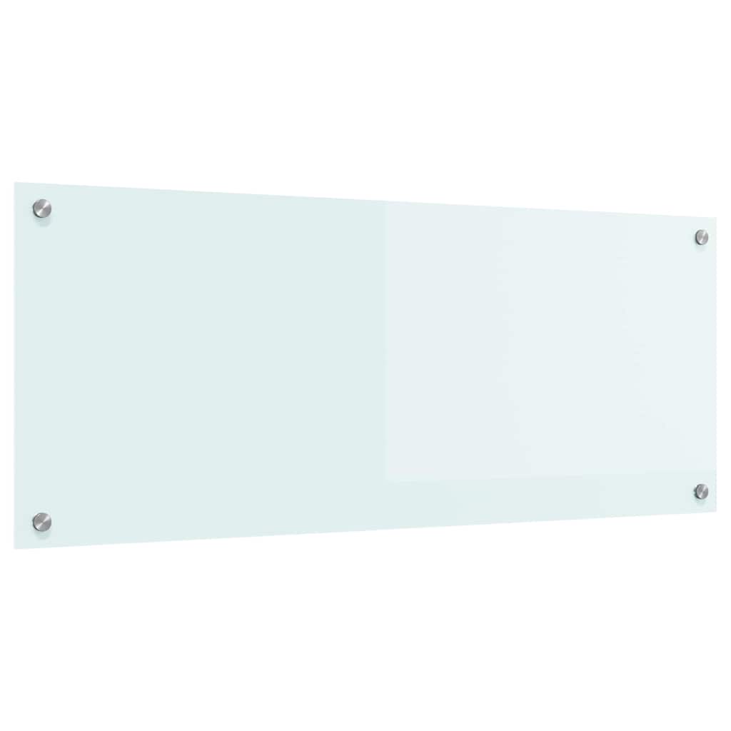 Keukenachterwand Melk 100 x 40 cm gehard glas