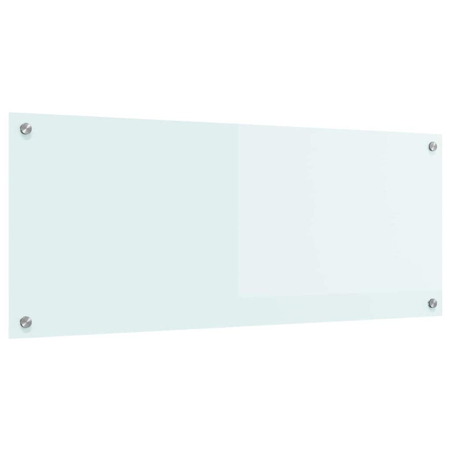 Keukenachterwand Melk 100 x 40 cm gehard glas