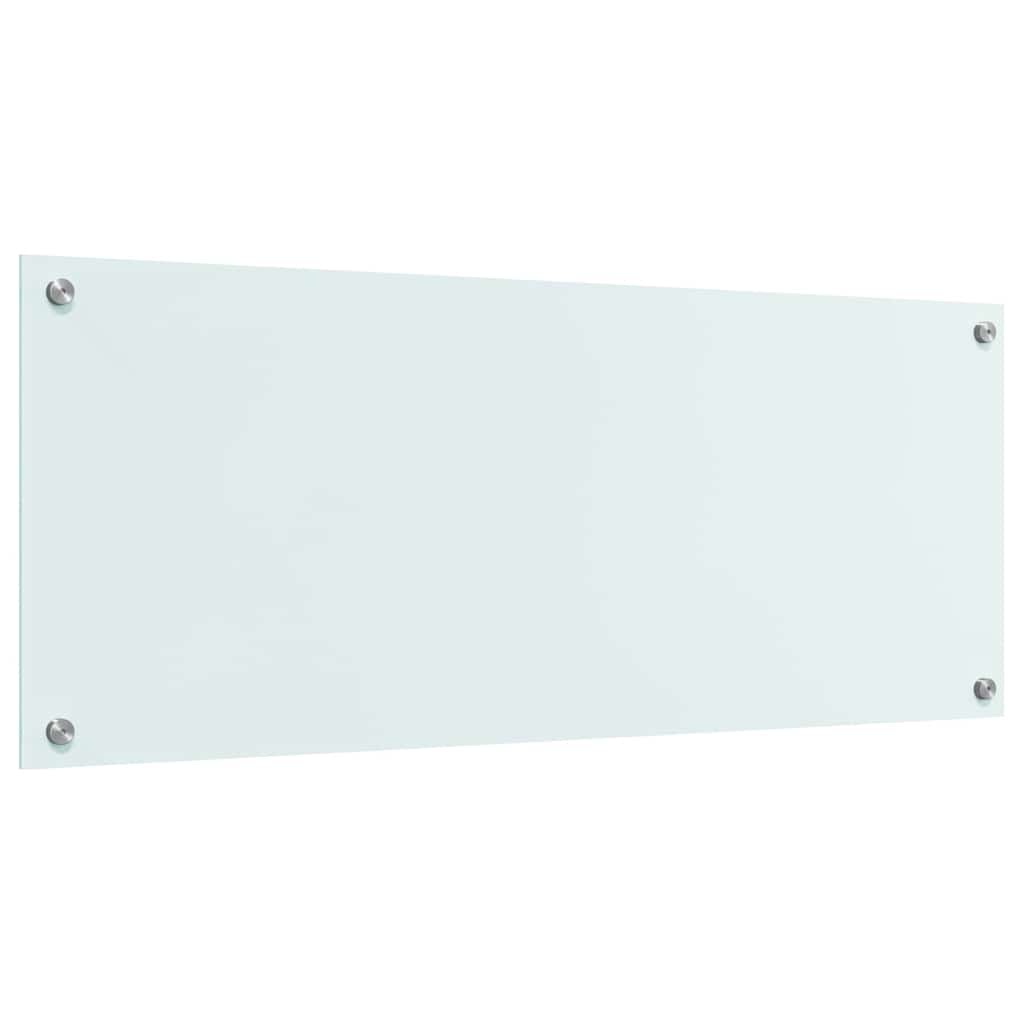 Keukenachterwand Melk 100 x 40 cm gehard glas