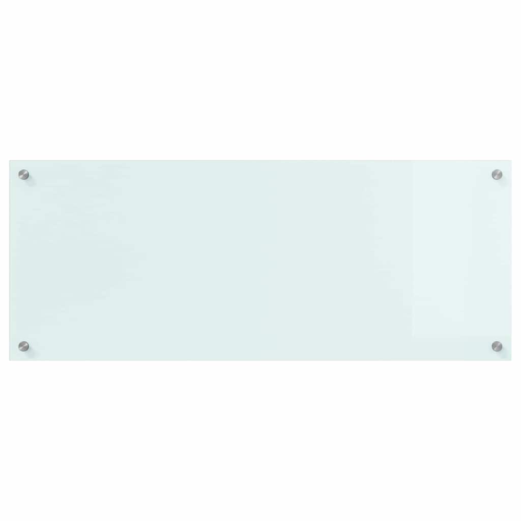 Keukenachterwand Melk 100 x 40 cm gehard glas