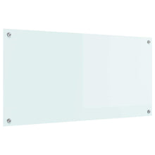 Keuken Achterwand Wit 100 x 50 x 0,8 cm gehard glas