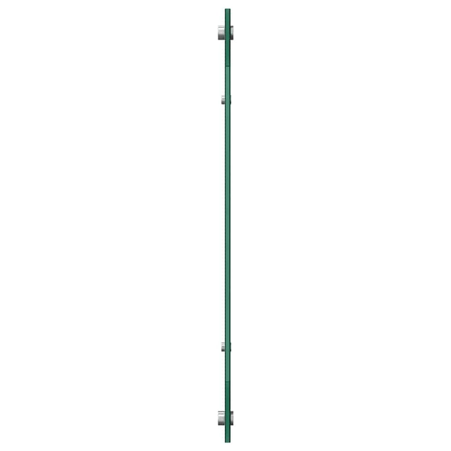 Keuken Achterwand Wit 100 x 60 x 0,8 cm gehard glas