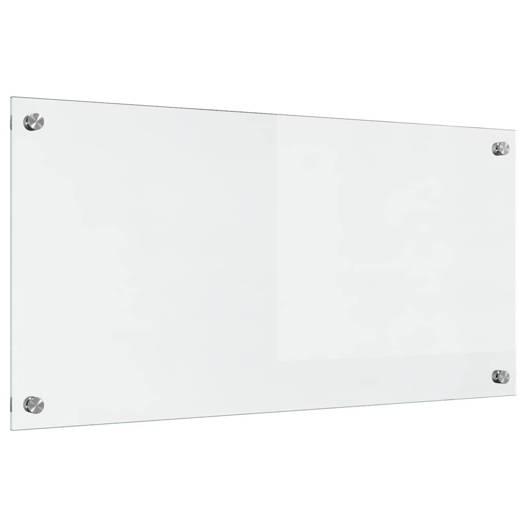Keuken Achterwand Doorzichtig 80 x 40 x 0.8 cm gehard glas