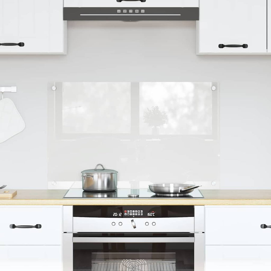 Keuken Achterwand Doorzichtig 80 x 50 x 0.8 cm gehard glas