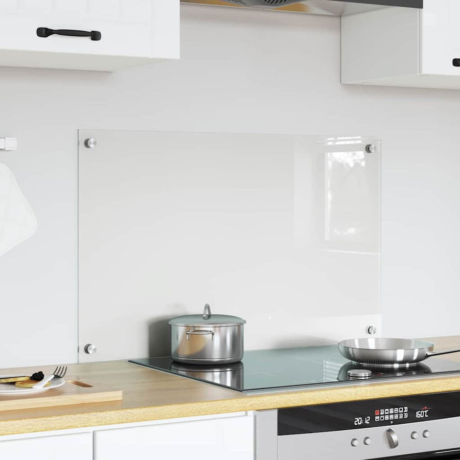Keuken Achterwand Doorzichtig 80 x 50 x 0.8 cm gehard glas