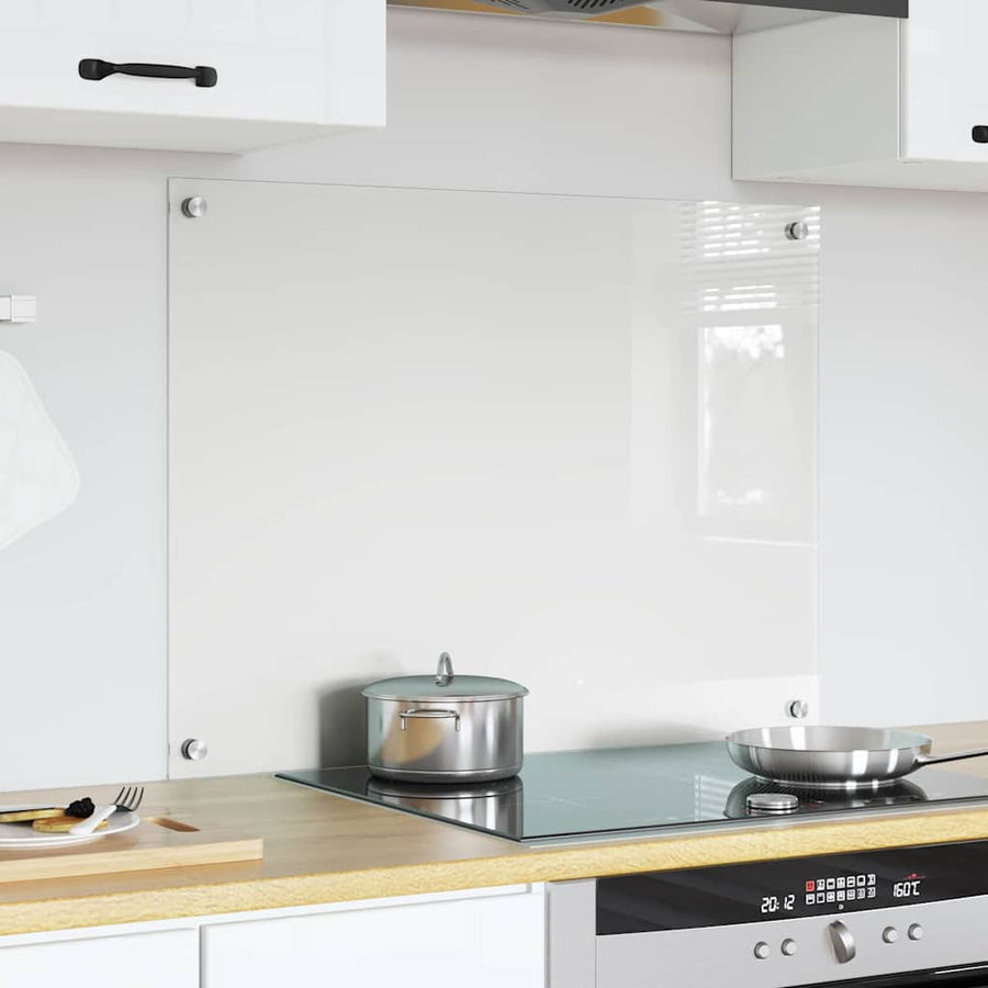 Keuken Achterwand Doorzichtig 80 x 60 x 0.8 cm gehard glas