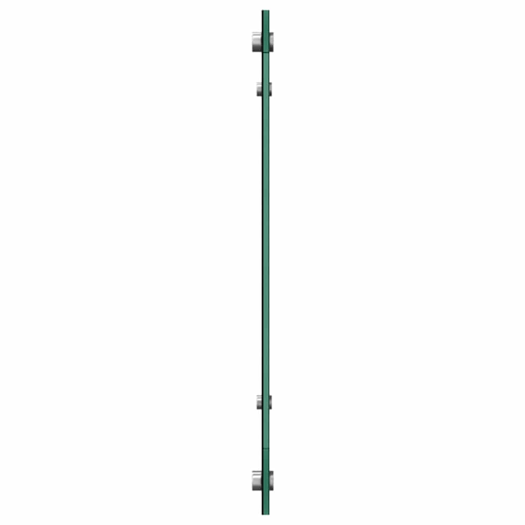 Keuken Achterwand Zwart 70 x 50 x 0.8 cm gehard glas