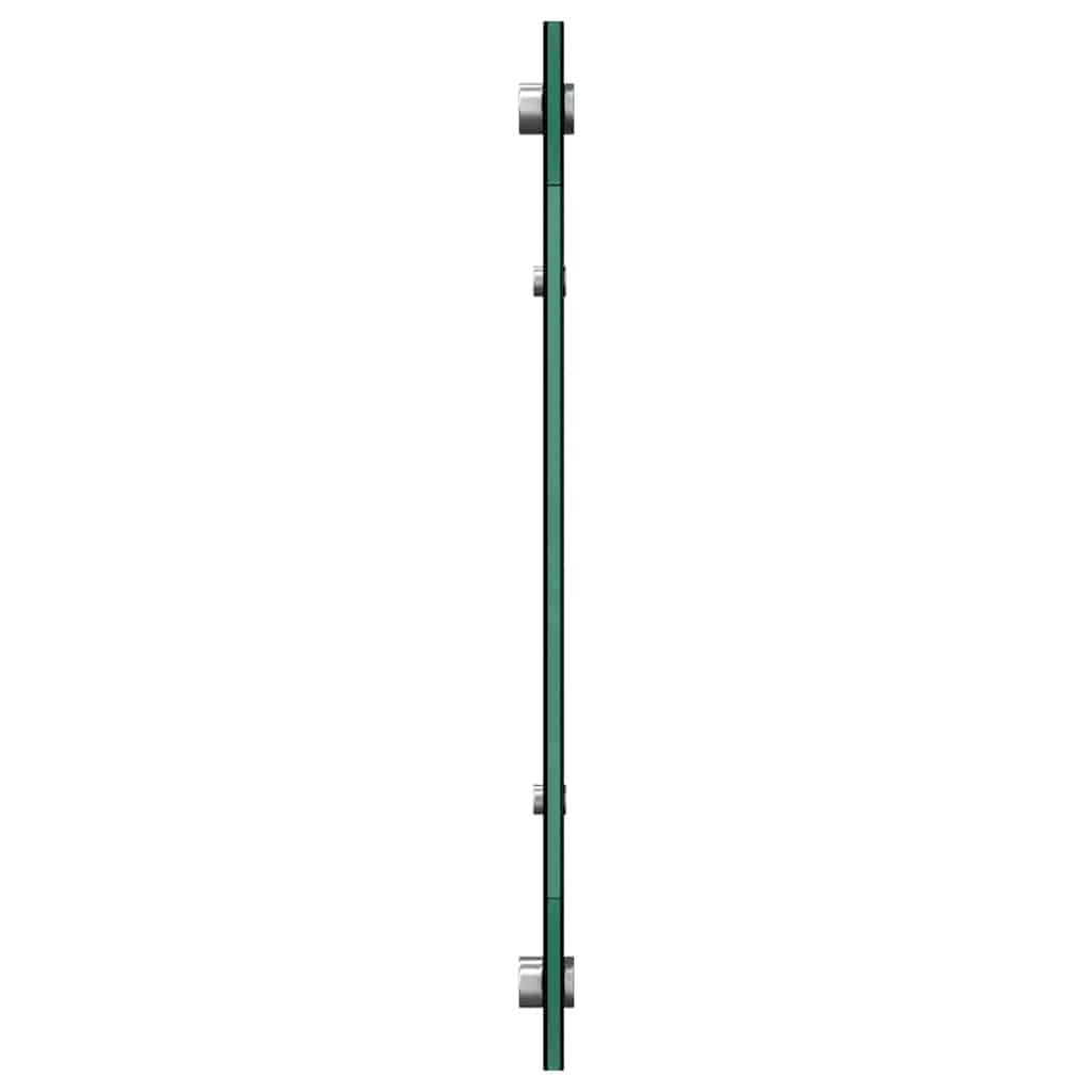 Keuken Achterwand Zwart 80 x 40 x 0.8 cm gehard glas