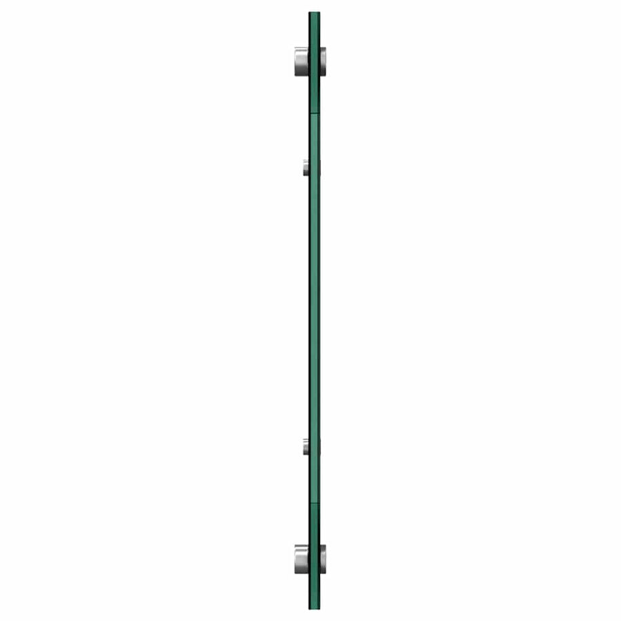 Keuken Achterwand Zwart 90 x 40 x 0,8 cm gehard glas
