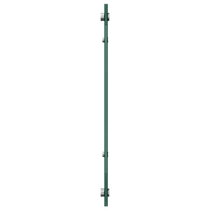 Keuken Achterwand Zwart 90 x 50 x 0.8 cm gehard glas