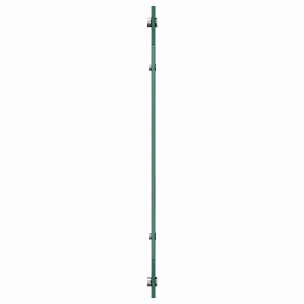 Keukenachterwand Zwart 90 x 60 cm gehard glas