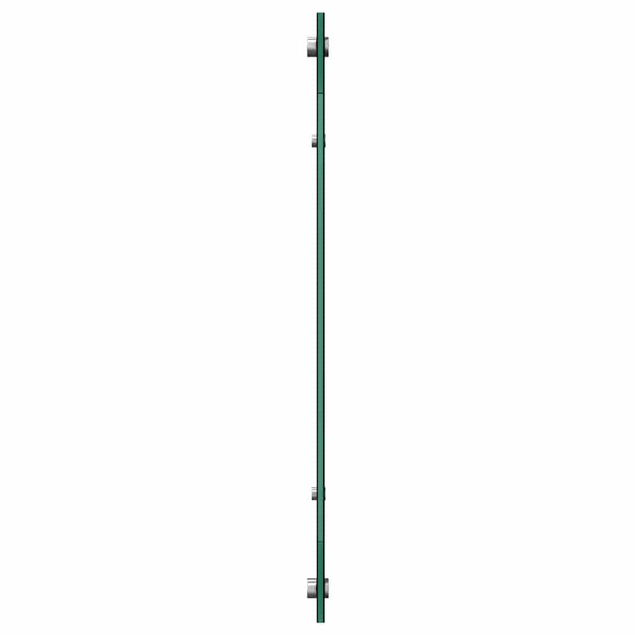 Keukenachterwand Zwart 90 x 60 cm gehard glas