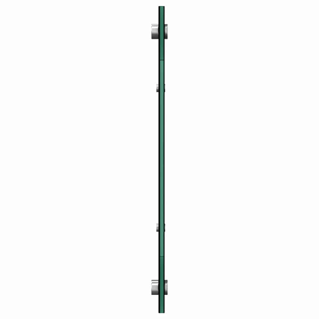 Keuken Achterwand Zwart 100 x 40 x 0,8 cm gehard glas