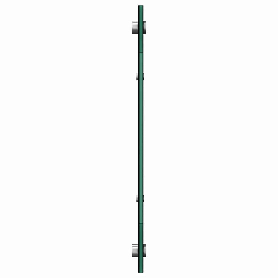Keuken Achterwand Zwart 100 x 40 x 0,8 cm gehard glas