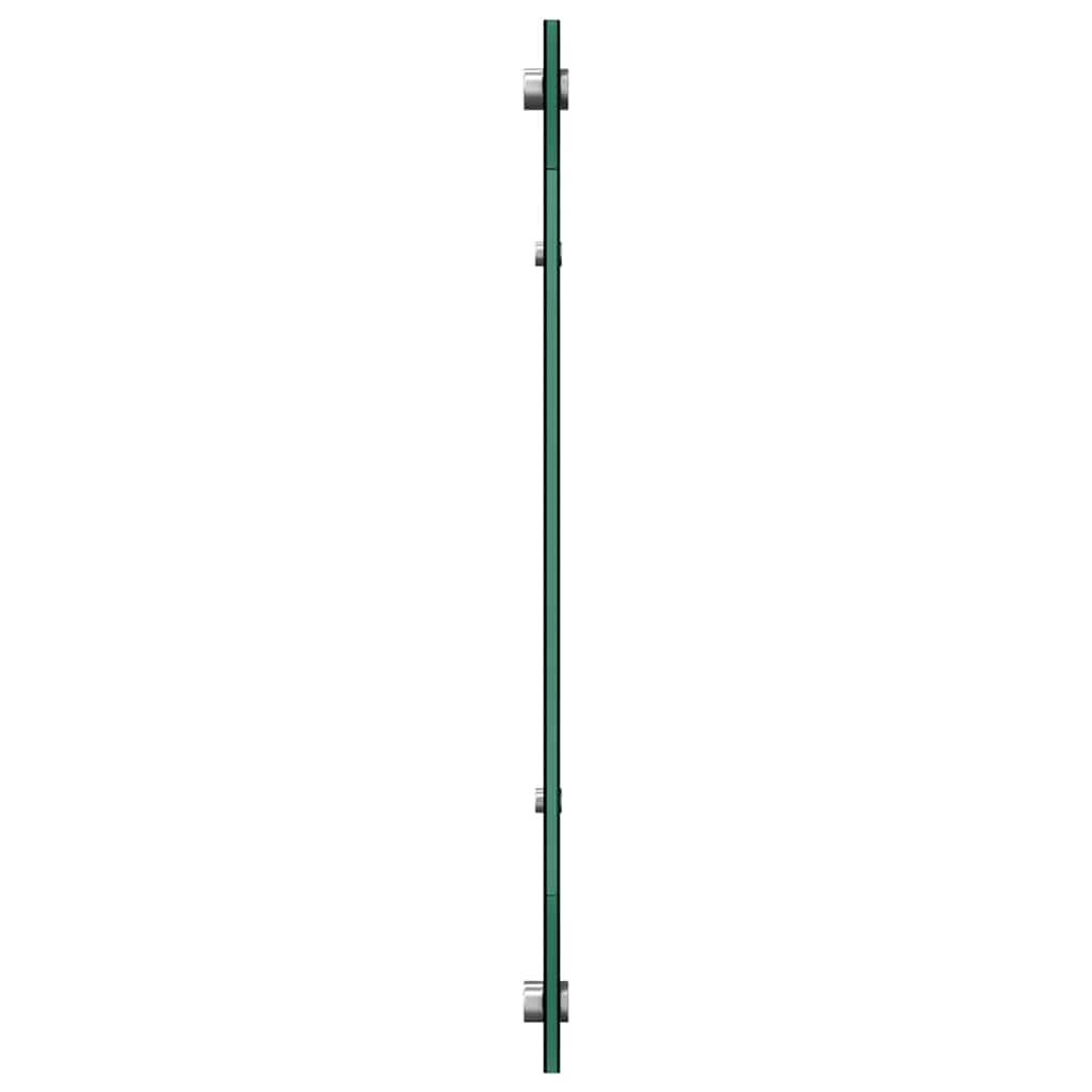 Keuken Achterwand Zwart 100 x 50 x 0,8 cm gehard glas