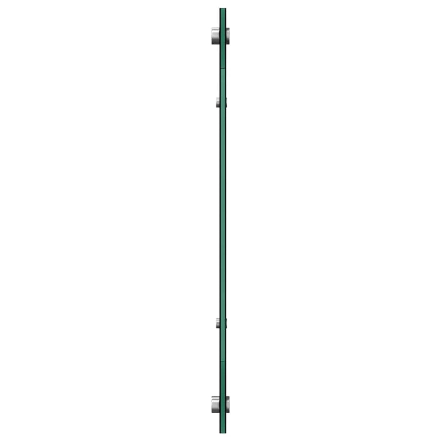 Keuken Achterwand Zwart 100 x 50 x 0,8 cm gehard glas