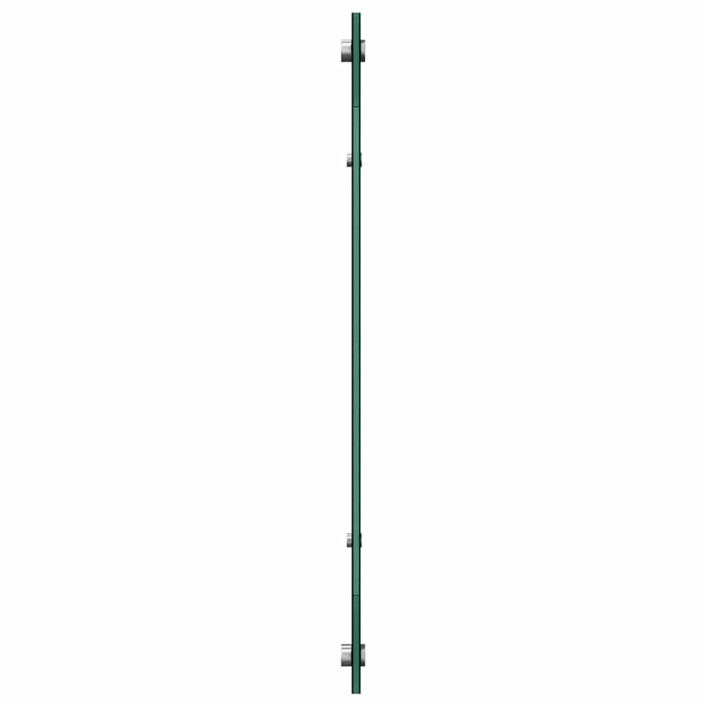 Keuken Achterwand Zwart 100 x 60 x 0,8 cm gehard glas