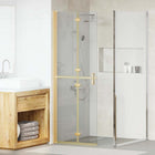 Walk-in shower screen Gold 70 x 6.5 x 190 cm