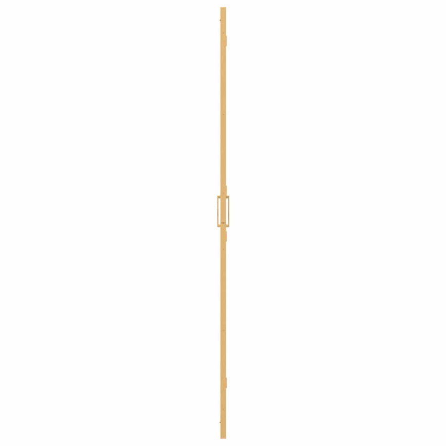 Inloop douche wand Goud en transparant 70 x 190 cm Gehard glas