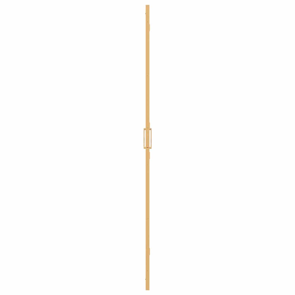 Inloop douche wand Goud en transparant 80 x 190 cm Gehard glas