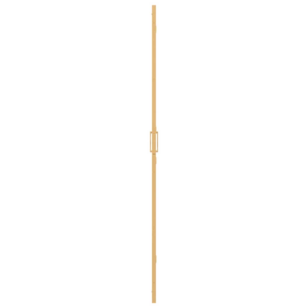 Inloop douche wand Goud en transparant 100 x 190 cm Gehard glas
