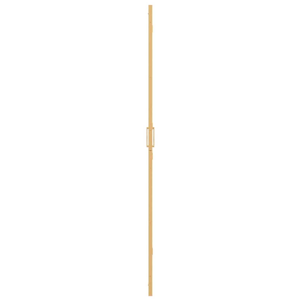 Inloop douche wand Goud en transparant 110 x 190 cm Gehard glas