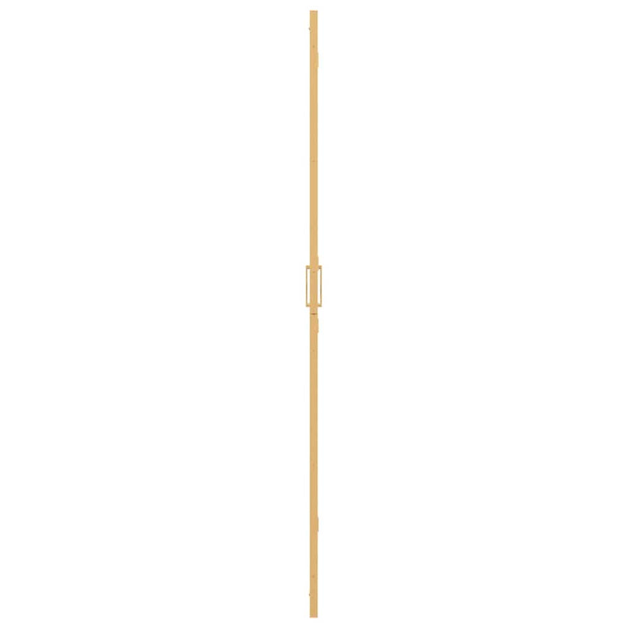 Inloop douche wand Goud en transparant 110 x 190 cm Gehard glas