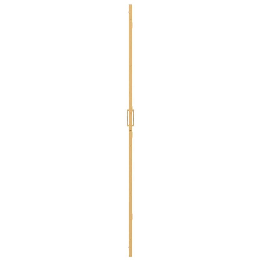 Inloop douche wand Goud en transparant 120 x 190 cm Gehard glas