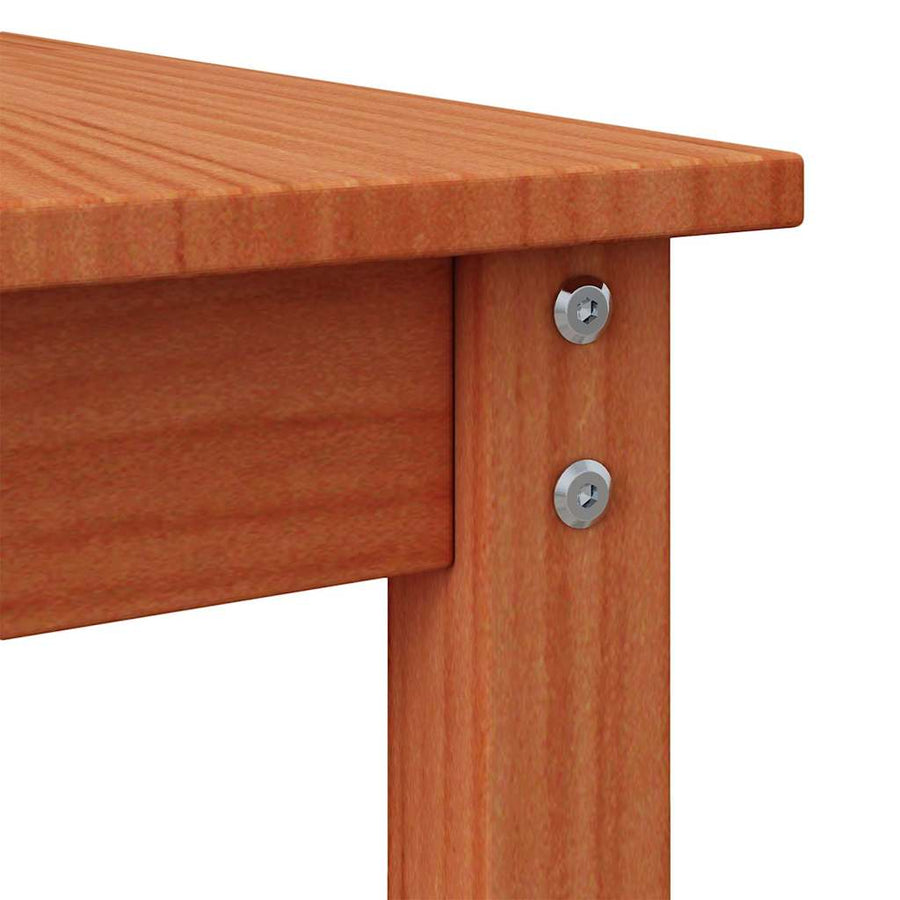 Salontafel Wasbruin 50 x 50 x 45 cm Massief grenenhout