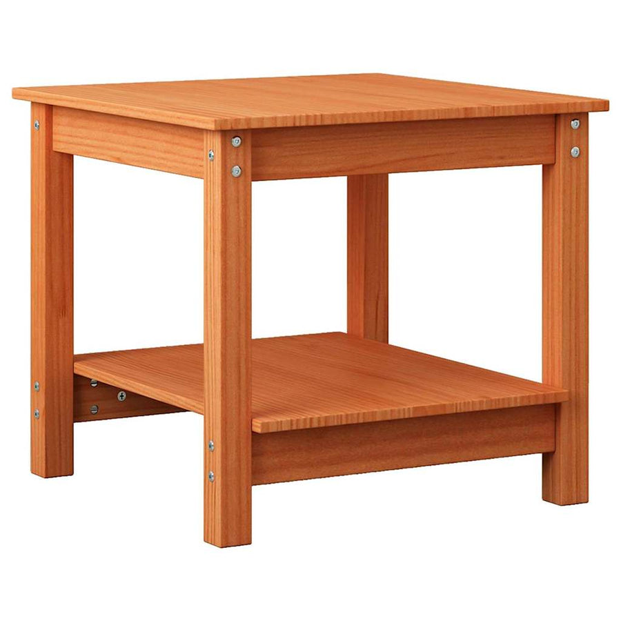 Salontafel Wasbruin 50 x 50 x 45 cm Massief grenenhout