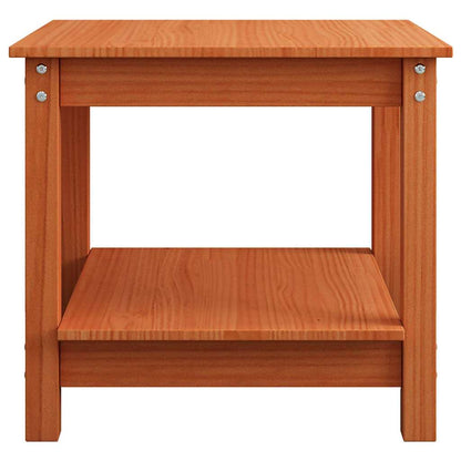 Salontafel Wasbruin 50 x 50 x 45 cm Massief grenenhout