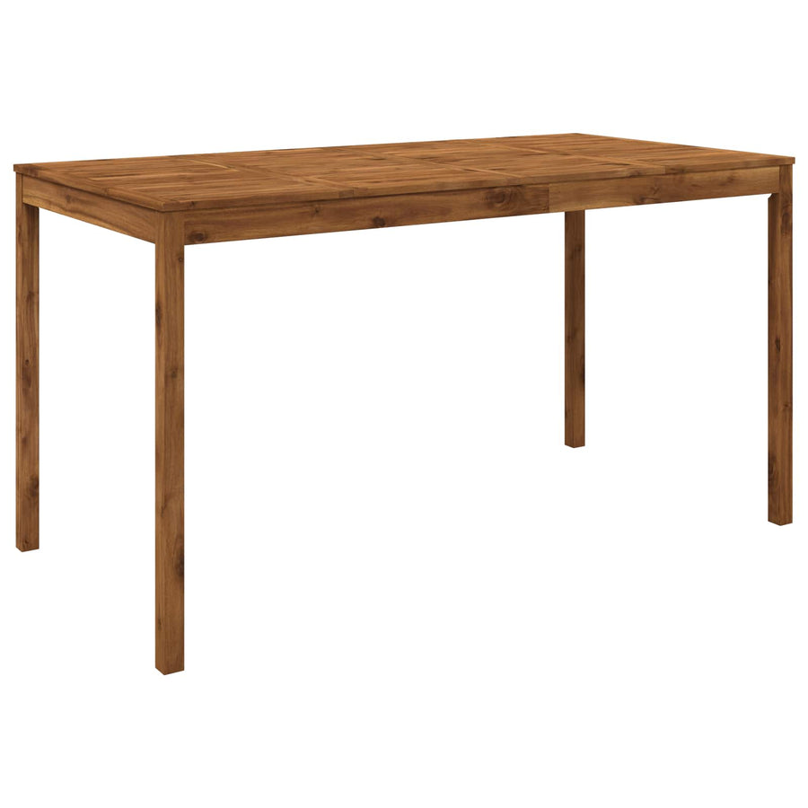 Tuinbar Tafel Naturel 196 x 100 x 105 cm Massief Acaciahout