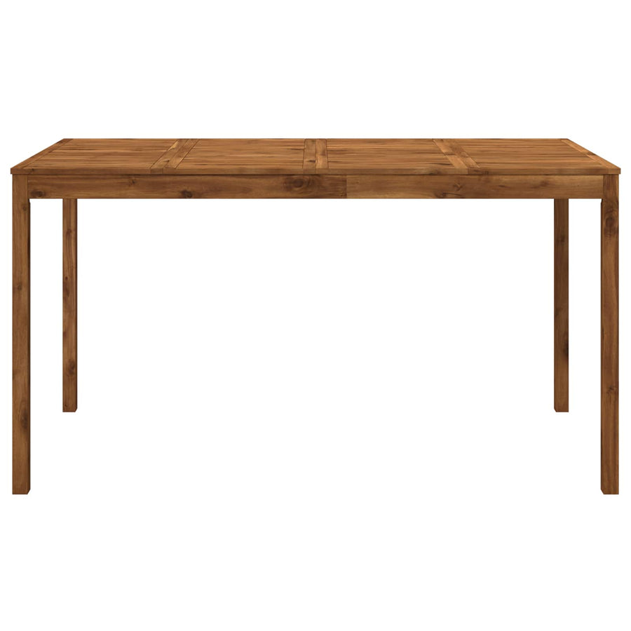 Tuinbar Tafel Naturel 196 x 100 x 105 cm Massief Acaciahout